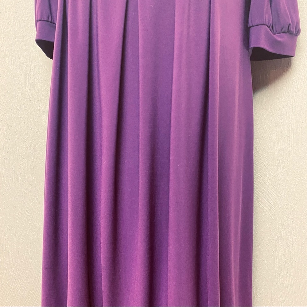 Jessica Howard Dress. Purple Sz 10 - Picture 9 of 11